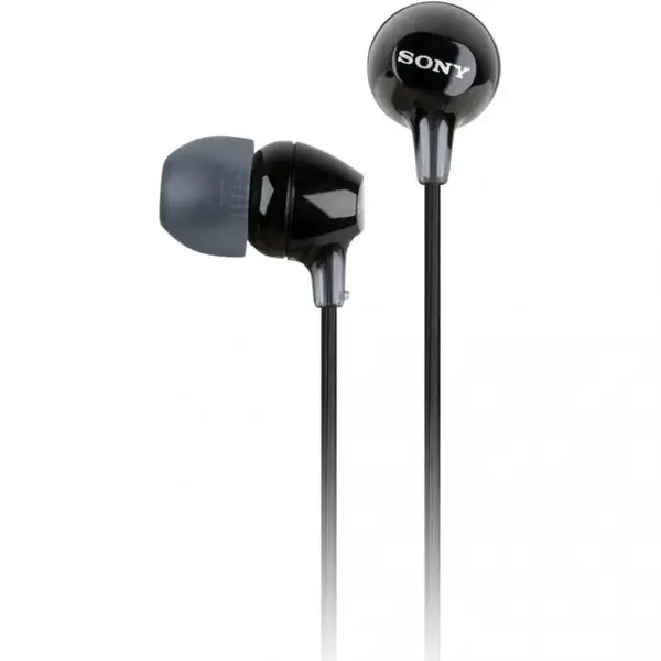 Навушники з мікрофоном Sony MDR-EX15AP Black (MDREX15APB.CE7)