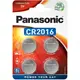 Батарейка Panasonic CR-2016 bat(3B) Lithium 4шт (CR-2016EL/4B)
