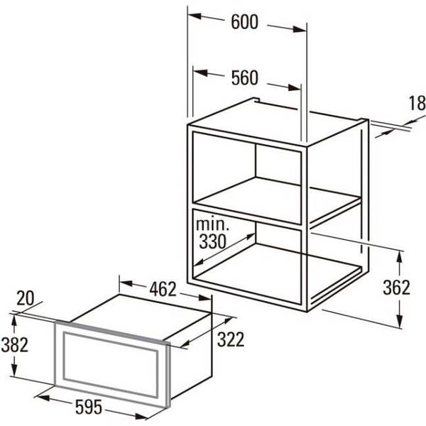 Мікрохвильовка з грилем Cata MMA 20 X (07510308)