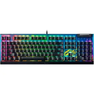 Клавіатура Razer BlackWidow V4 X Yellow Switch FORTNITE (RZ03-04703600-R3M1) Клавіатура Razer BlackWidow V4 X Yellow Switch FORTNITE (RZ03-04703600-R3M1)