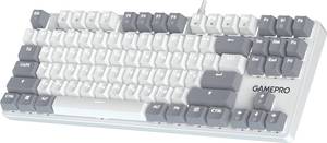 Клавіатура GamePro Genesis Metallic (MK110W)