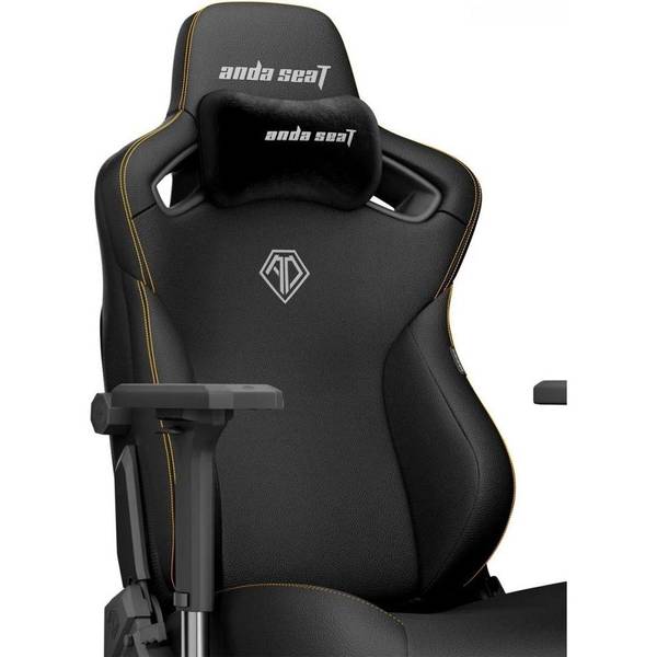 Комп'ютерне крісло для геймера Anda Seat Kaiser 3 XL black (AD12YDC-XL-01-B-PVC)