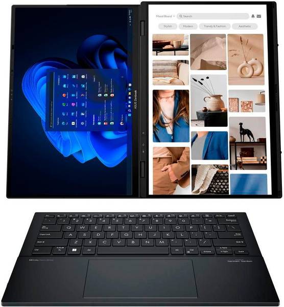 Ноутбук ASUS ZenBook Duo UX8406CA Inkwell Gray (UX8406CA-QL214X)