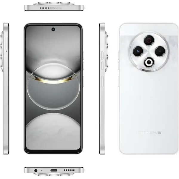 Смартфон Tecno Spark 30 KL6 8/256GB Astral Ice (4894947047916)