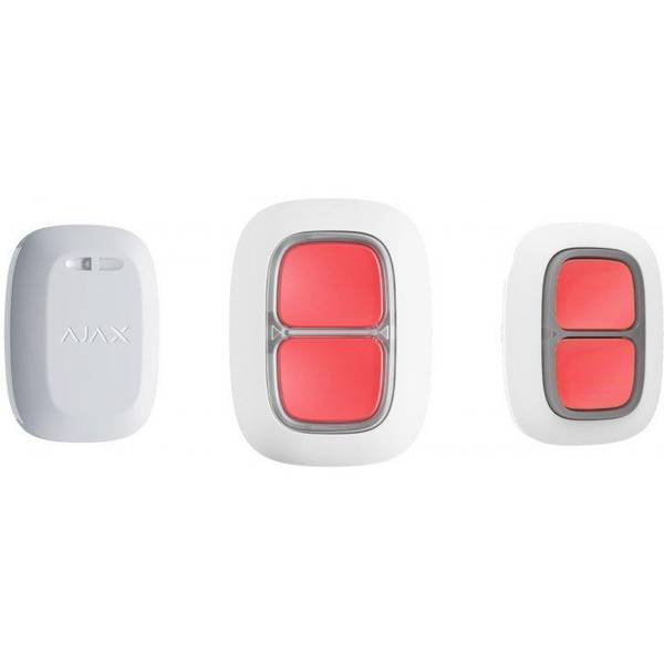 Пульт для керування Ajax DoubleButton White