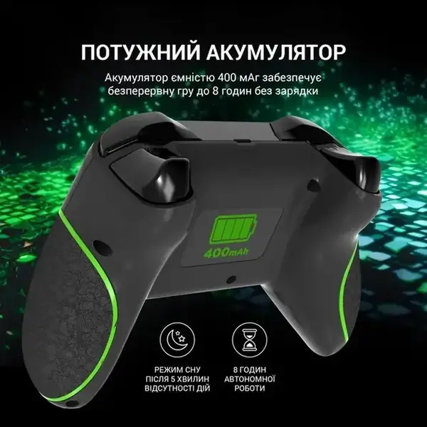 Геймпад GamePro MG650B Black-Green