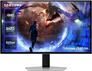 Монітор Samsung 27" Odyssey Gaming G60SD (LSLS27DG600SIXUA)