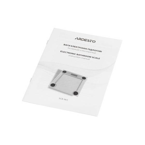 Ваги підлогові електронні Ardesto SCB-965BL
