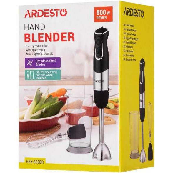 Погружной блендер Ardesto HBK-800BR