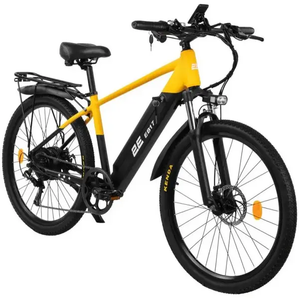 Електровелосипед 2E EB17 26" жовто-чорний (EB17)
