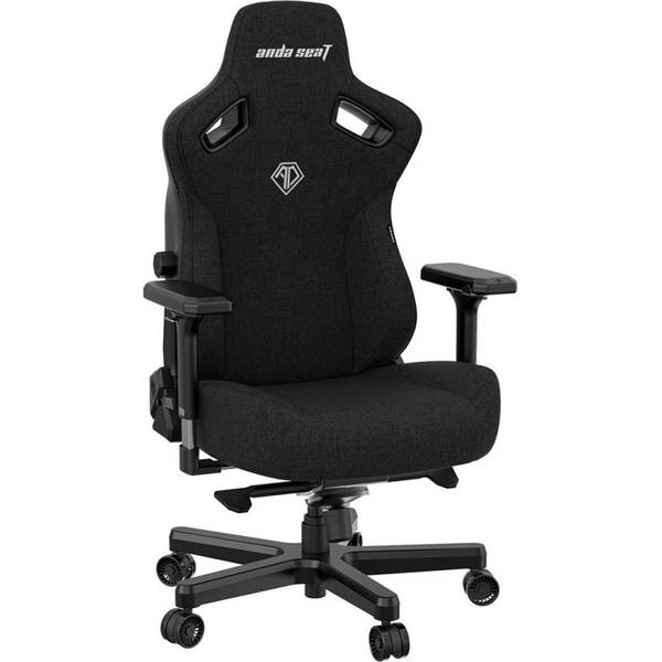 Комп'ютерне крісло для геймера Anda Seat Kaiser 3 L Fabric Black (AD12YDC-L-01-B-CF)
