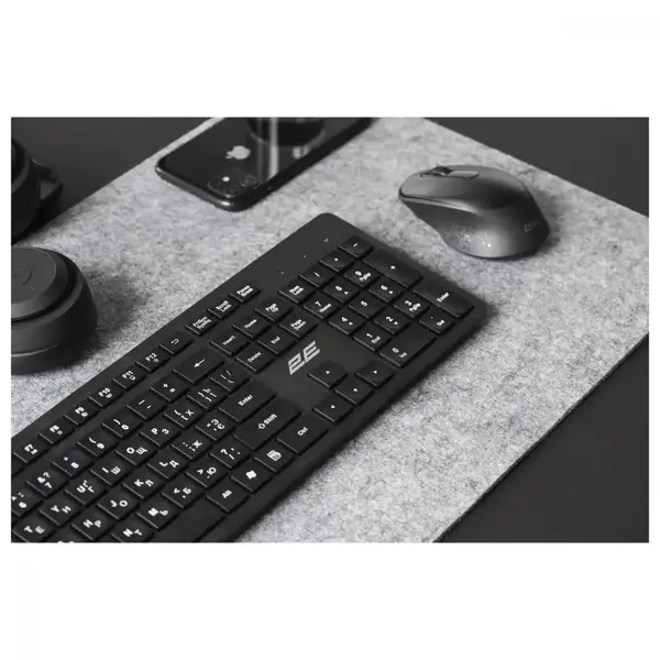 Клавіатура 2E KS260 WL Black (2E-KS260WB)
