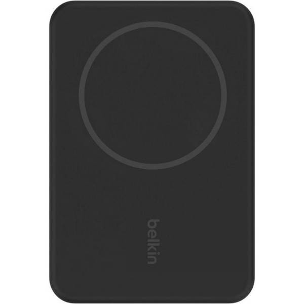 Зовнішній акумулятор (павербанк) Belkin 5000mAh MagSafe Wireless Black (BPD004BTBK)