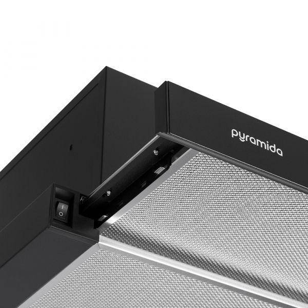 Витяжка телескопічна Pyramida TX 60 (750) R BL