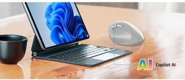 Миша Genius Ergo 8350S AI Silent Wireless White (31030041401)