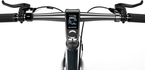Електровелосипед Sharp 21" Black Matt (BK-RS08-EB)