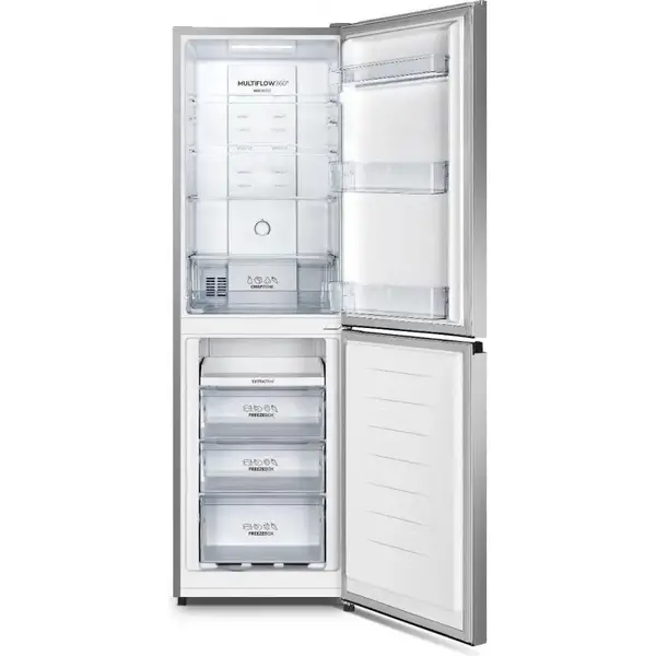 Холодильник з морозильною камерою Gorenje NRK418ECS4