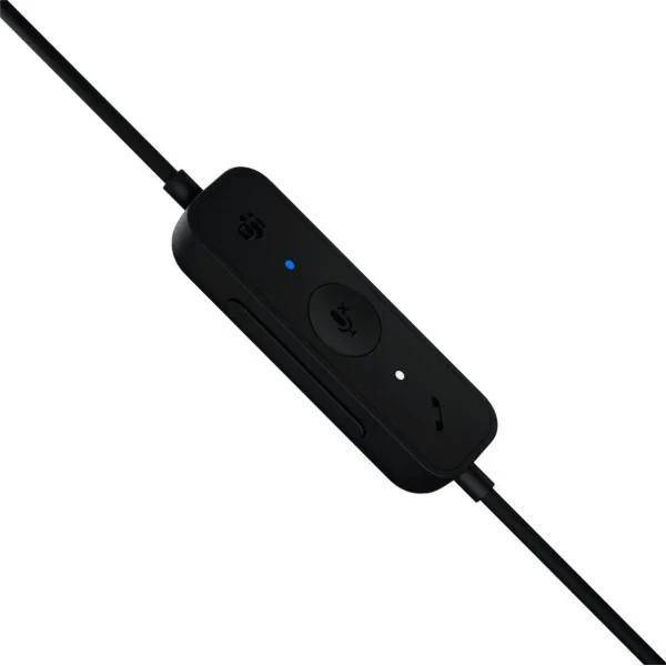 Навушники з мікрофоном Logitech H570e Mono USB-A Black (981-001426)