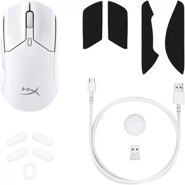 Миша HyperX Pulsefire Haste 2 Mini Wireless white (7D389AA)