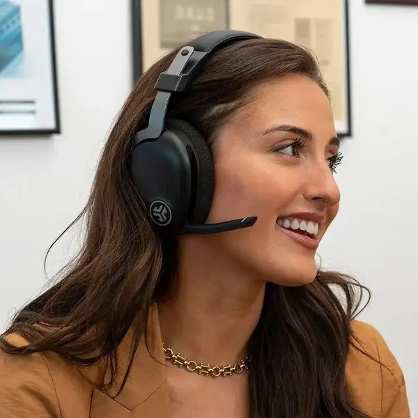 Навушники з мікрофоном JLAB JBuds Work Black (IEUHBJBUDSWORKRBLK4)