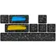 Додаткові змінні клавіші HATOR Authentic Edition black PBT keycaps (HTS-701)