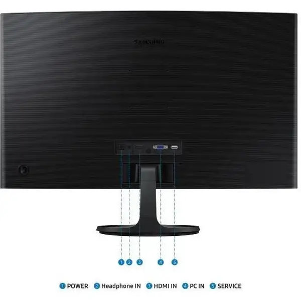 Монітор Samsung 24" Essential S3 (LS24D360GAIXCI)