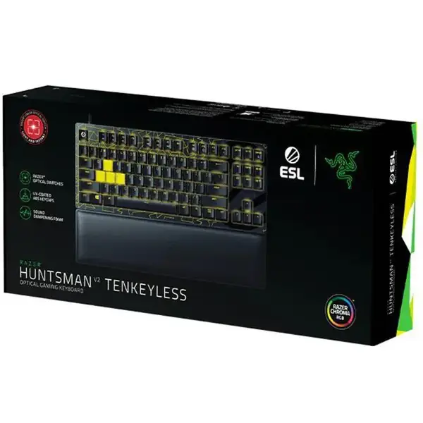 Клавіатура Razer Huntsman V2 Tenkeyless Red Switch (RZ03-03941700-R3M1)