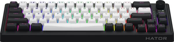 Клавіатура HATOR Skyfall 65 MAG ULTIMA 8K Wireless Black-White (HTK3860)