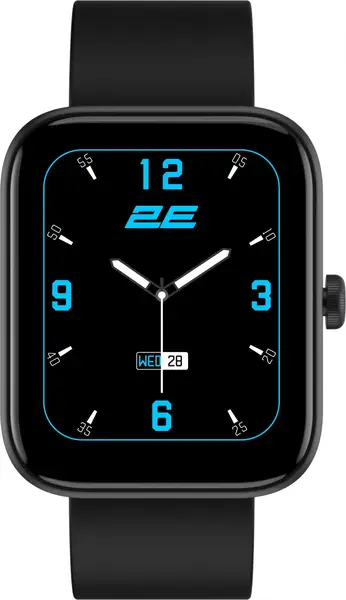 Смарт-часы 2E Alpha SQ Music Edition 46mm Black (2E-CWW40BK)