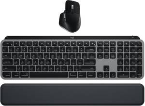 Комплект (клавіатура, миша) Logitech MX Keys S Combo for Mac Space Gray (920-012845)