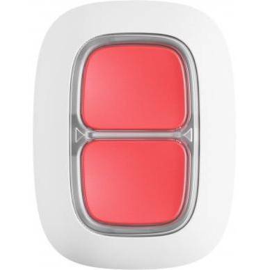 Пульт для керування Ajax DoubleButton White