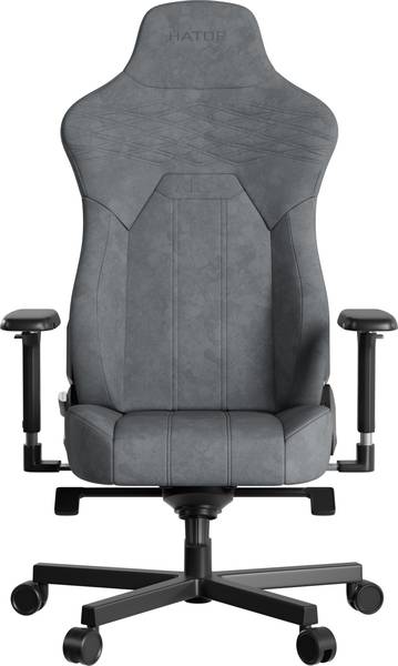 Комп'ютерне крісло для геймера HATOR Arc 3 XL Velour Grey (HTC3446XL)