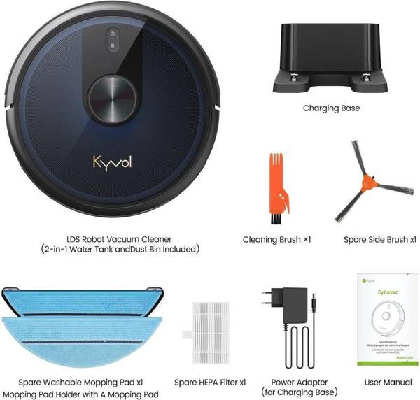 Робот-пилосос з вологим прибиранням Kyvol Cybovac L30