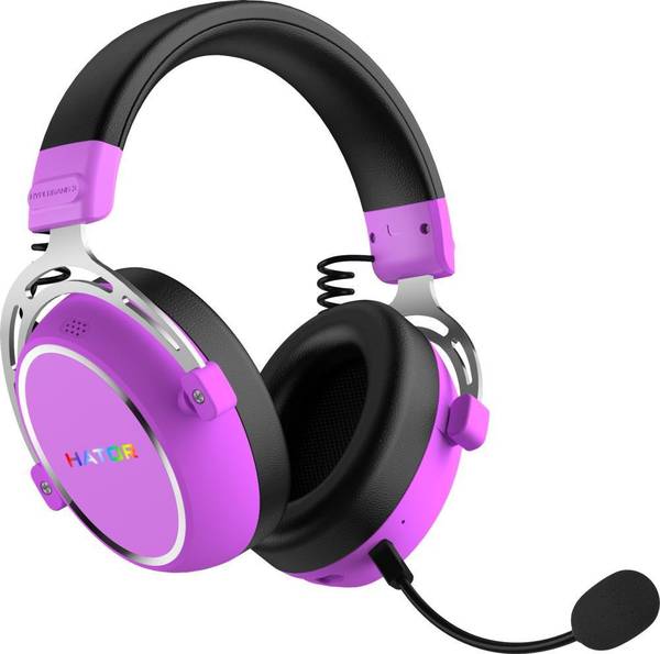 Навушники з мікрофоном HATOR Hypergang 3 Wireless Cyber Violet (ESH52)