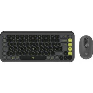 Комплект (клавіатура + миша) Logitech POP Icon Combo Graphite (920-013156)