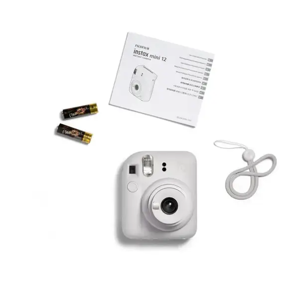 Фотокамера миттєвого друку Fujifilm Instax Mini 12 Clay White (16806121)