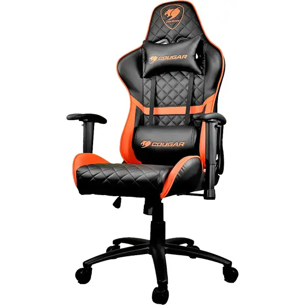Комп'ютерне крісло для геймера Cougar Armor ONE black/orange