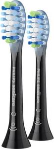 Насадка для електричної зубної щітки Philips Sonicare C3 Premium Plaque Defence Black HX9042/88