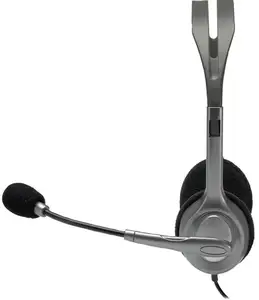 Компьютерная гарнитура Logitech H111 Stereo (981-000593) Компьютерная гарнитура Logitech H111 Stereo (981-000593)