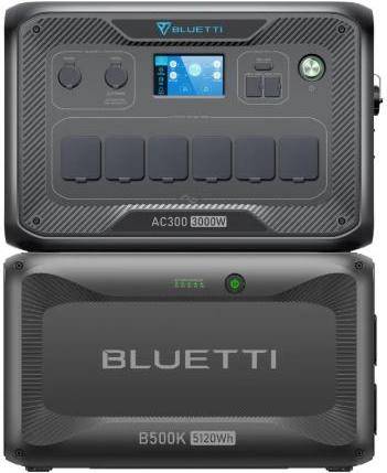 Комплект зарядної станції BLUETTI AC300 + battery module B500K