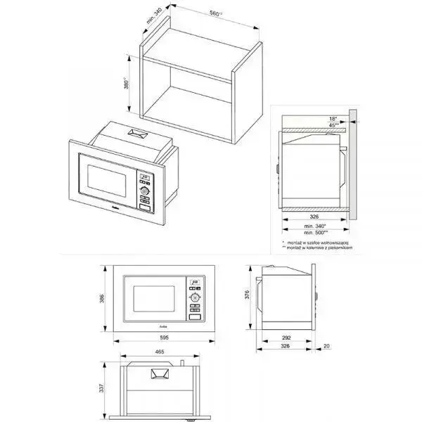 Мікрохвильовка Hansa AMM20BEXH