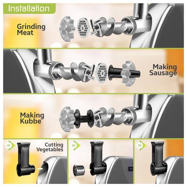 Електром'ясорубка BROCK MG 1601 SS