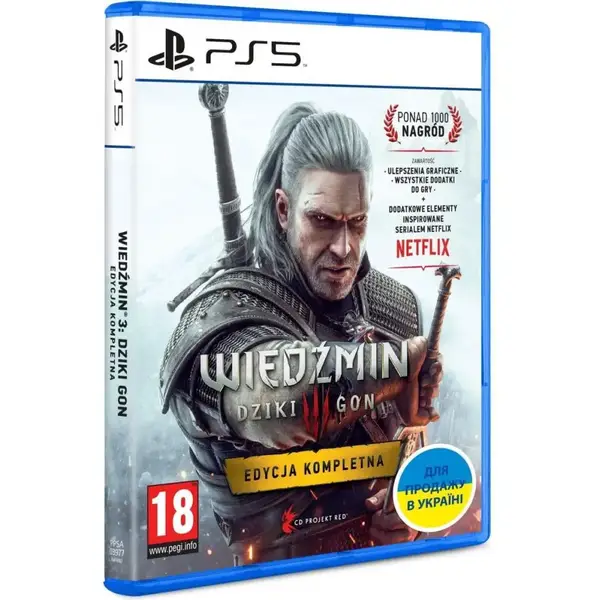 Гра для PS5 The Witcher 3: Wild Hunt Complete Edition PS5 (5902367641610)