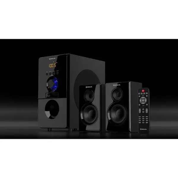 Мультимедійна акустика REAL-EL M-555 Black