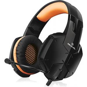 Навушники з мікрофоном REAL-EL GDX-7700 Surround 7.1 Black-orange (EL124100016) Навушники з мікрофоном REAL-EL GDX-7700 Surround 7.1 Black-orange (EL124100016)