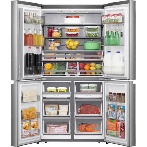 Холодильник з морозильною камерою Hisense RQ758N4SBSE