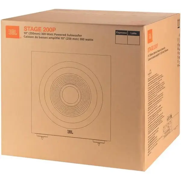 Сабвуфер JBL Stage 200P White (JBL200PWHT)