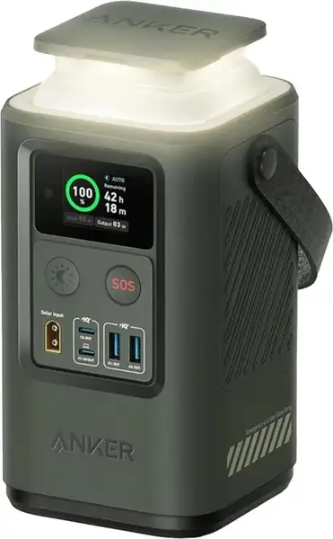 Зовнішній акумулятор (павербанк) Anker 548 60000mAh Khaki