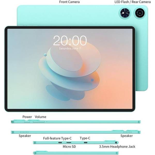 Планшет Teclast P50AI 6/128GB WiFi Guava Teal (6940709687147)