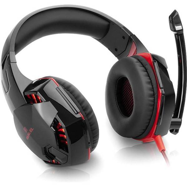 Навушники з мікрофоном REAL-EL GDX-8100 Black (EL124100055)